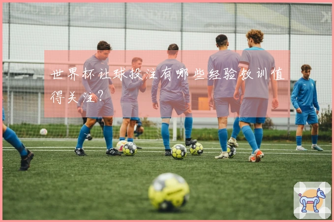 世界杯让球投注有哪些经验教训值得关注？
