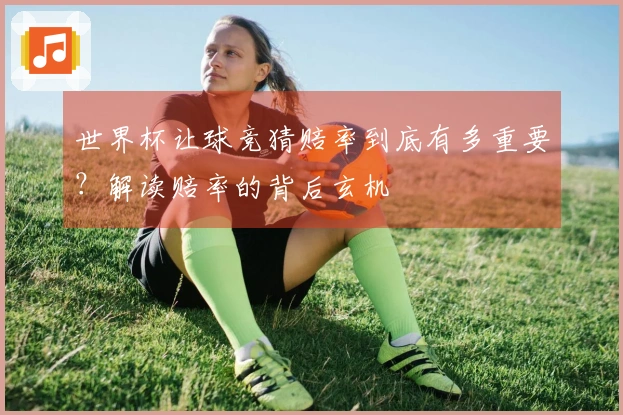 世界杯让球竞猜赔率到底有多重要？解读赔率的背后玄机